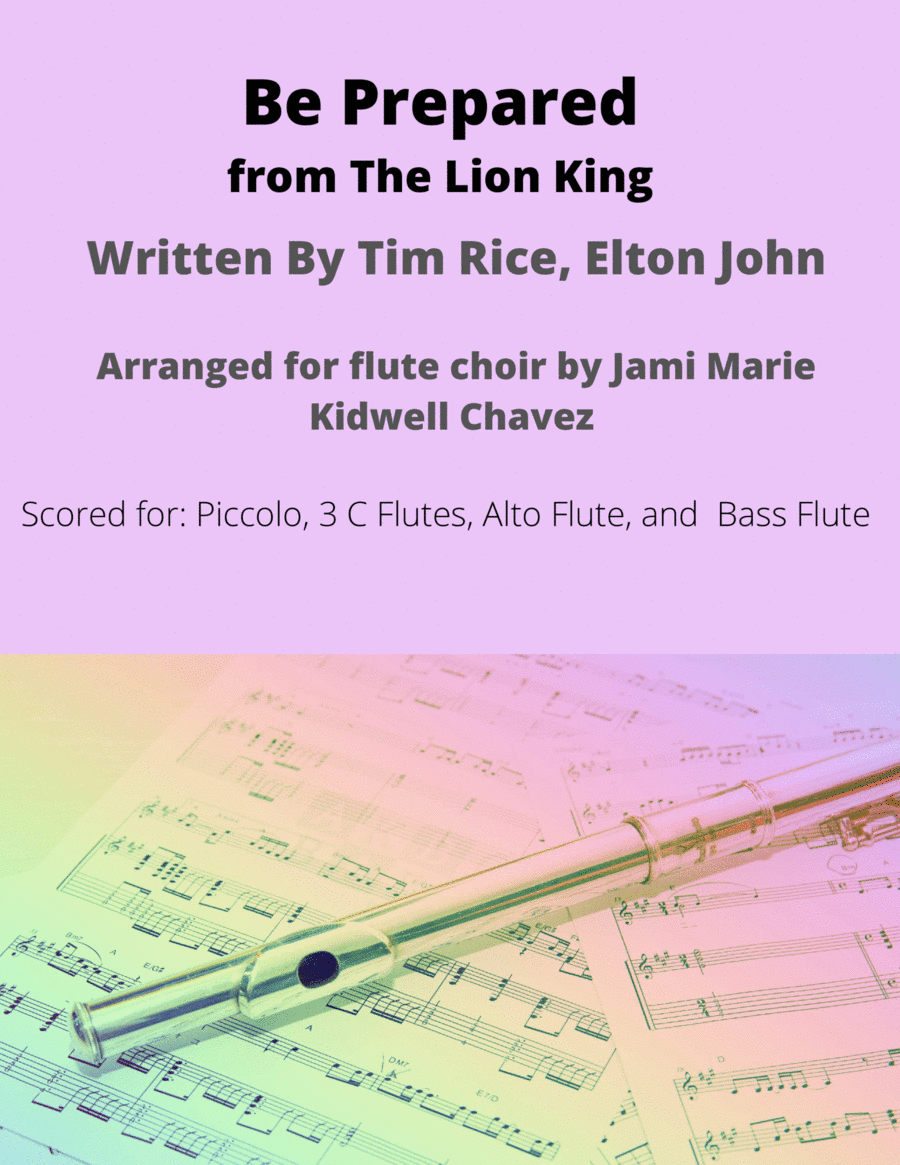 Be Prepared (arr. Jami Marie Kidwell Chavez)