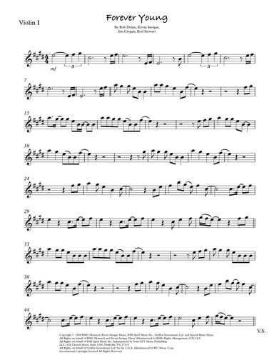 Forever Young (arr. Kevin Stever)