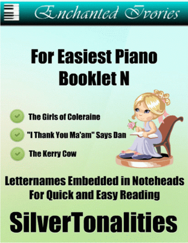 Enchanted Ivories for Easiest Piano Booklet N (arr. SilverTonalities)
