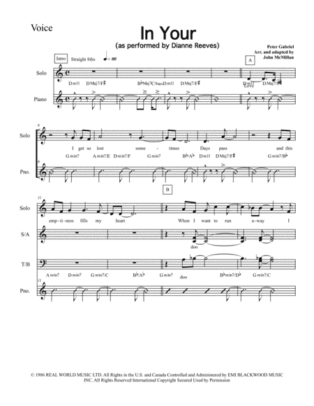 In Your Eyes (arr. John McMillan)