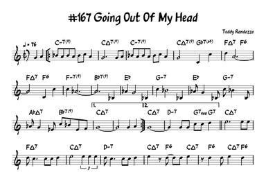 Going Out Of My Head (arr. John Fries)