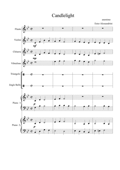Candlelight (arr. Ester Alessandrini)