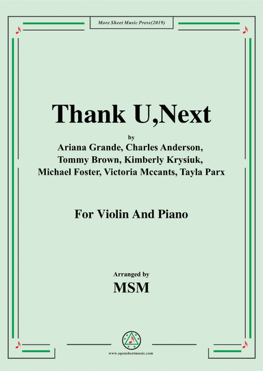 Almost Is Never Enough (arr. Open Cloud)