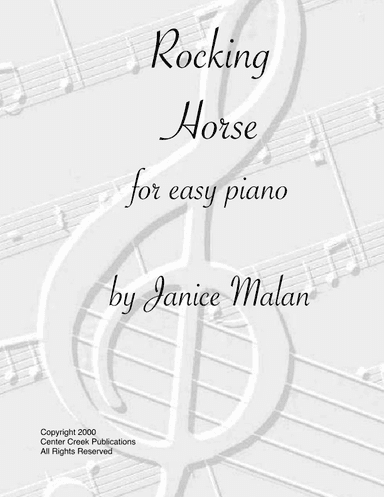 Rocking Horse for easy piano solo