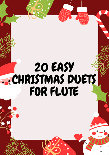20 Easy Christmas Duets for Flute (arr. Valdir Maia)