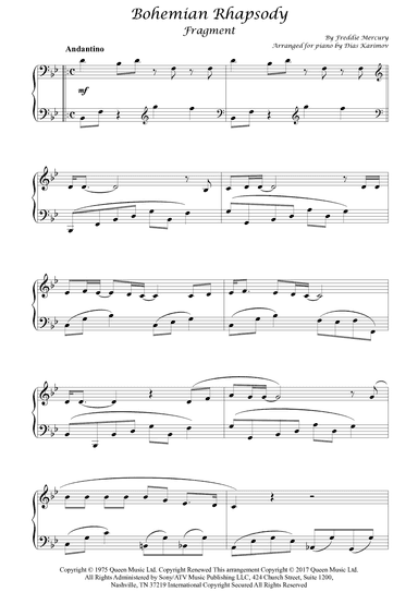 Bohemian Rhapsody (arr. Dias Karimov)