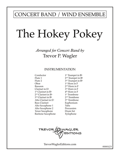 The Hokey Pokey (arr. Trevor Wagler Editions)