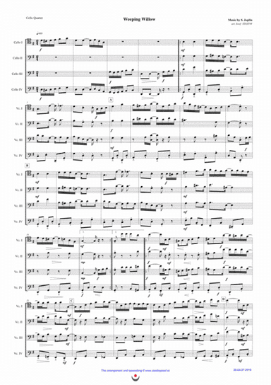 Weeping Willow (arr. Josef STASTNY)