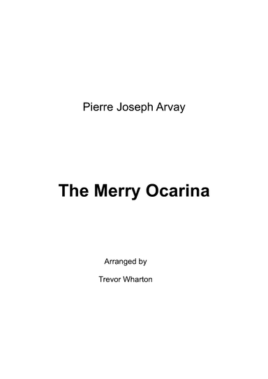 Merry Ocarina (arr. Trevor Wharton)