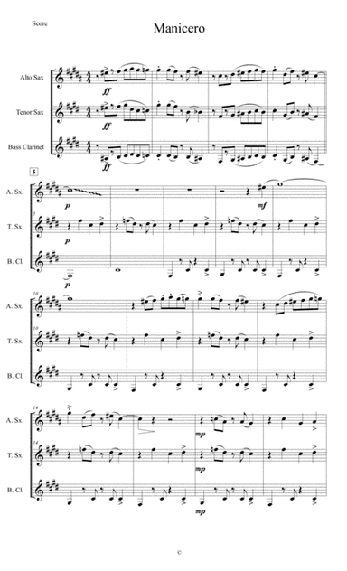 The Peanut Vendor (el Manisero) (arr. Cristian Gomez)