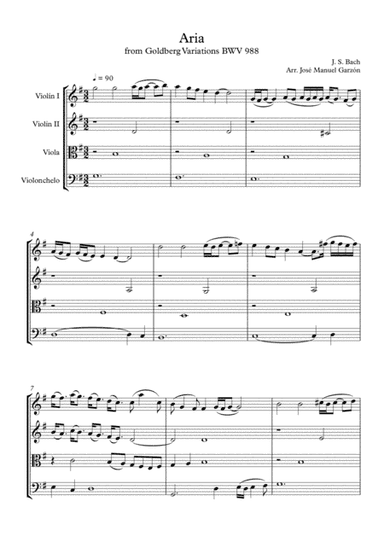 Aria (arr. José Manuel Garzón Núñez)