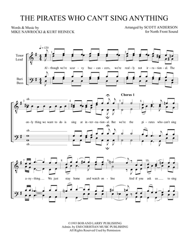 The Pirates Who Don't Do Anything (arr. Scott Anderson)