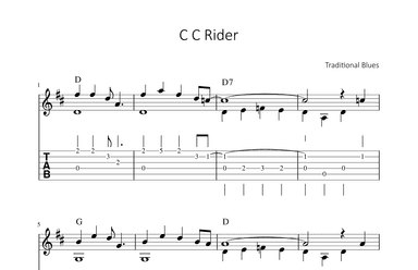 C C Rider (arr. Bettina Schipp)