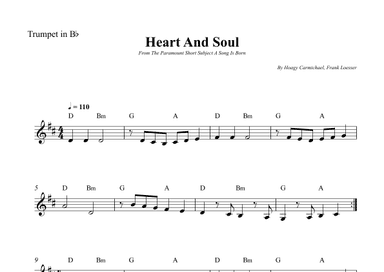 Heart And Soul (arr. Wesley S. SIlva)