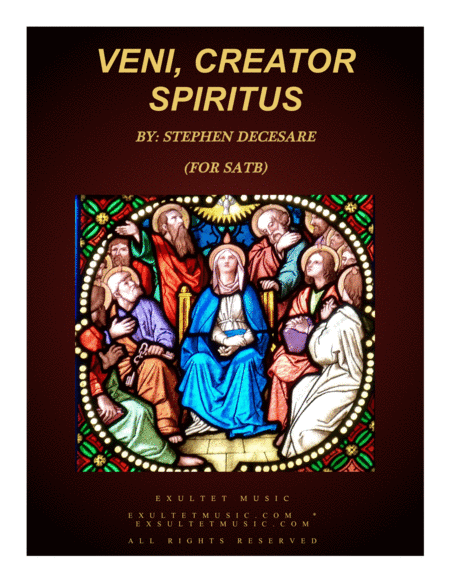 Veni, Creator Spiritus (SATB)
