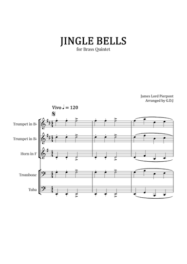 Jingle Bells (arr. GDJ)