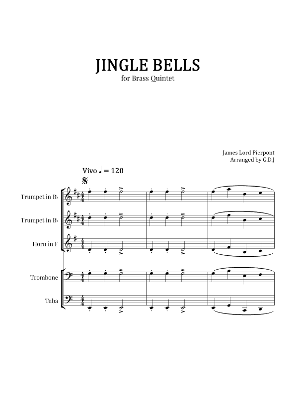 Jingle Bells (arr. GDJ)
