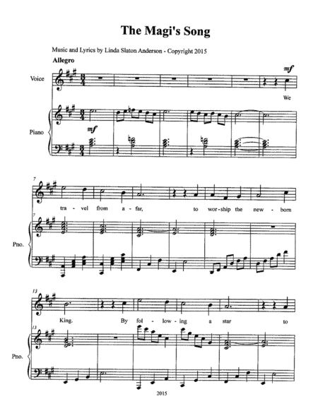 The Magi's Song