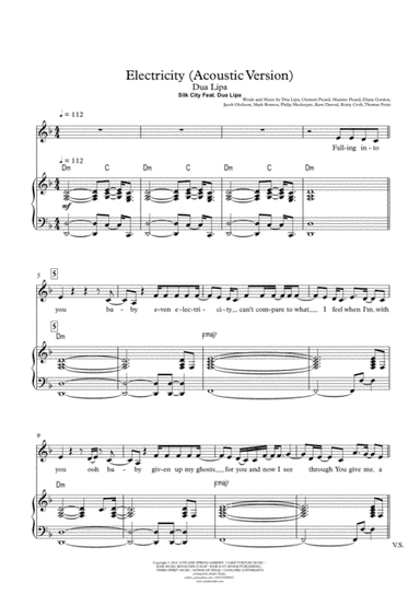 Electricity (arr. Andrei Tudor)