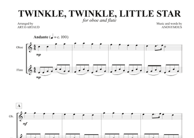 Twinkle Twinkle Little Star (arr. Art.o Artaud)