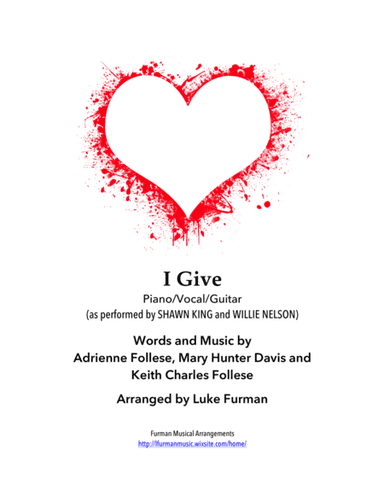 I Give (arr. Luke Furman)