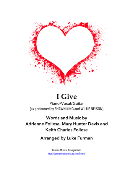 I Give (arr. Luke Furman)