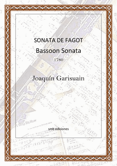 Sonata para fagot de Joaquin Garisuain