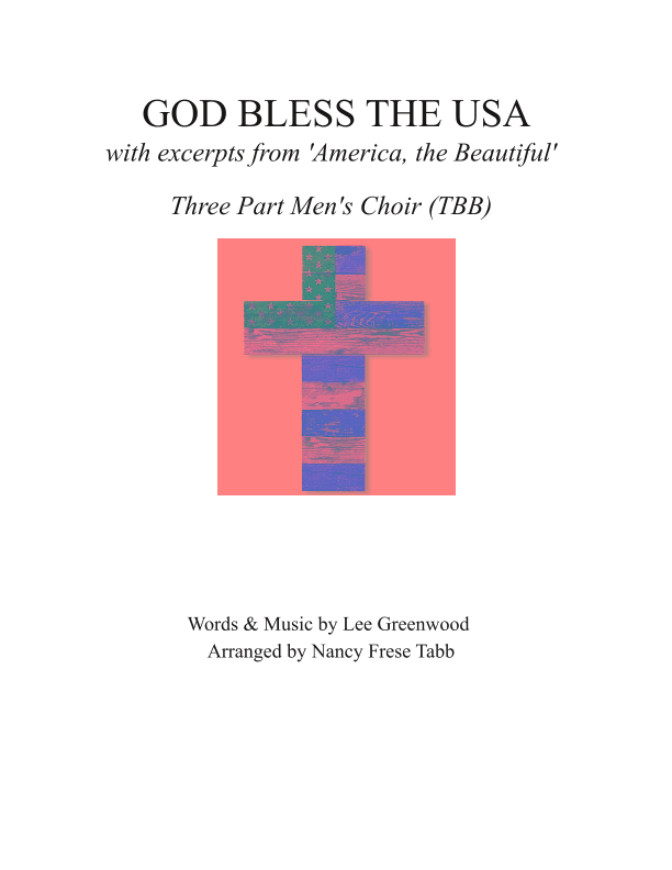 God Bless The U.s.a. (arr. Nancy Frese Tabb)