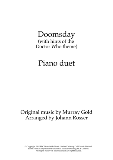 Doomsday (arr. Johann Rosser)