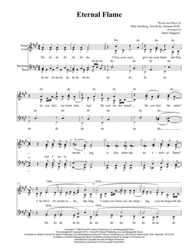 Eternal Flame (arr. Dawn Haggerty)