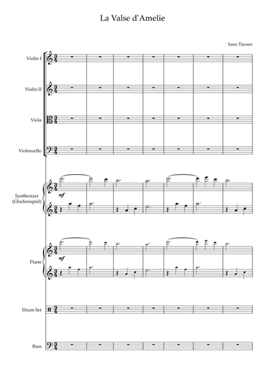 La Valse D'amelie (arr. V.H.)