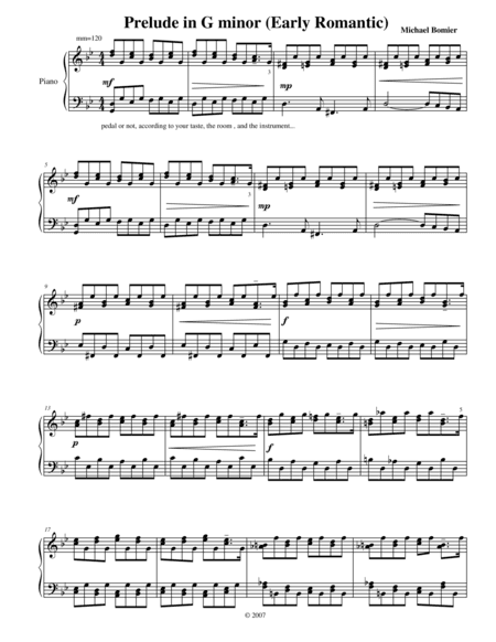 Prelude No. 16 in G minor from 24 Preludes