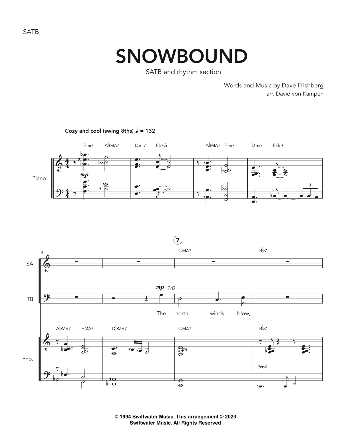 Snowbound (arr. David Von Kampen)