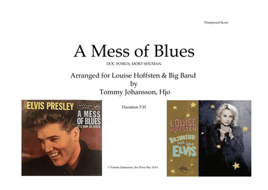 A Mess Of Blues (arr. Tommy Johansson, Hjo)