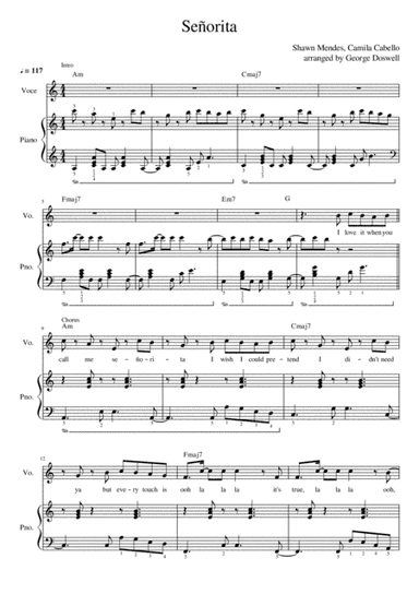 Senorita (arr. George Doswell)