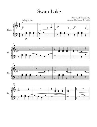 Swan Lake Elementary (arr. Laura Reynolds)