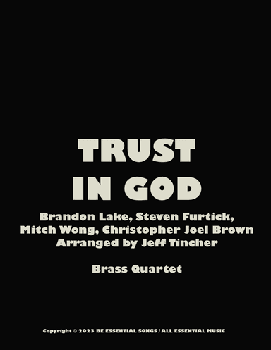 Trust In God (arr. Jeff Tincher)