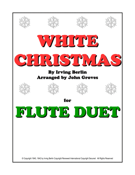 White Christmas (arr. John Groves)