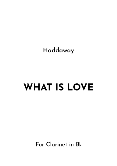 What Is Love (arr. Jireh J.)