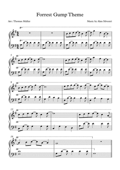 I'm Forrest... Forrest Gump (arr. Thomas Müller)