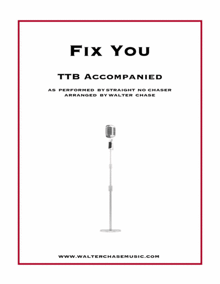Fix You (arr. Walter Chase)