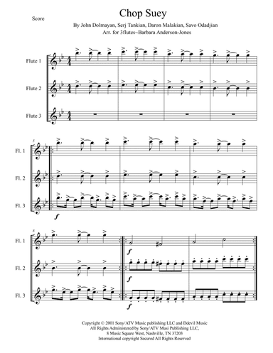 Chop Suey! (arr. Barbara Anderson-Jones)