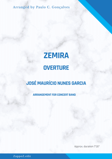 ZEMIRA OVERTURE - JOSÉ MAURÍCIO NUNES GARCIA (arr. Paulo C. Gonçalves)