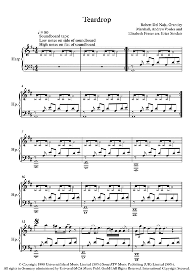 Teardrop (theme From House) (arr. Erica Sinclair)