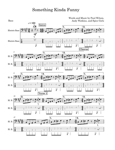 Something Kinda Funny (arr. David Lartey)