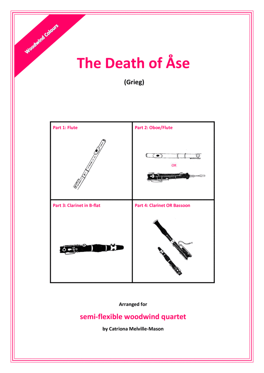 The Death of Ase (semi-flexible 4-part woodwind) (arr. Catriona Melville-Mason)