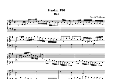 Psalm 136 (duo)