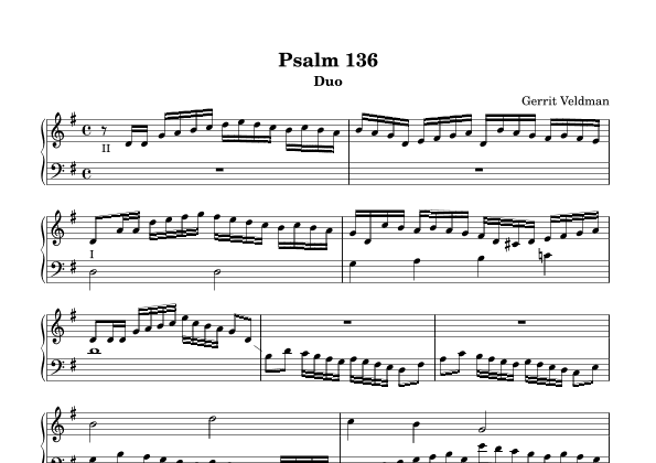 Psalm 136 (duo)