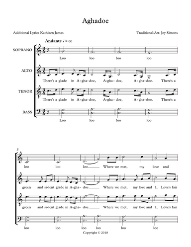 Aghadoe (arr. Joy Simons)