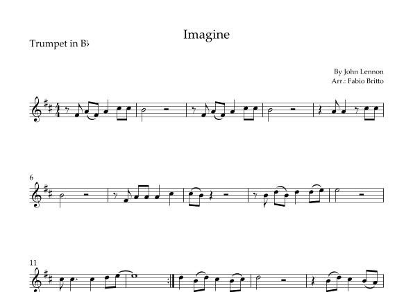 Imagine (arr. Fabio Britto)